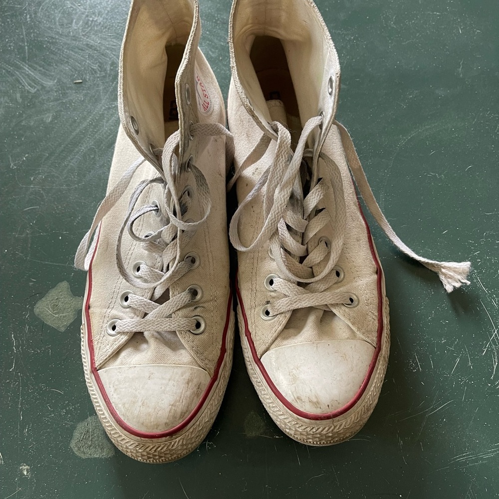 White Converse